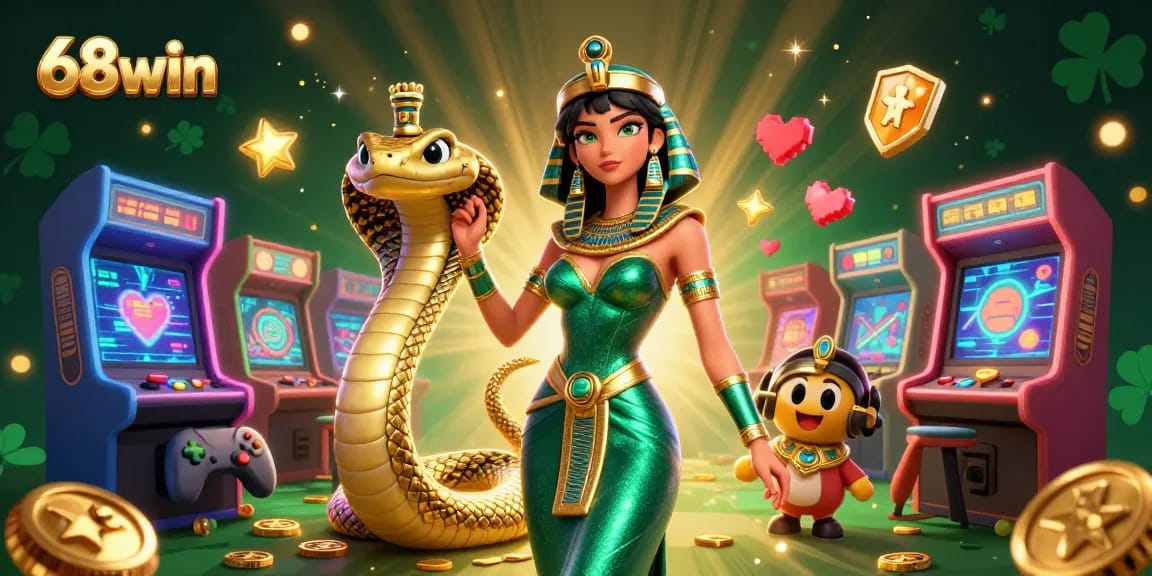 Experience thrilling gameplay at 68win with vibrant characters and exciting casino elements.