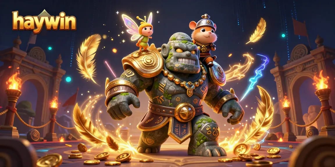 Experience excitement with haywin's 3D casino adventure featuring magical characters and rich gaming elements.