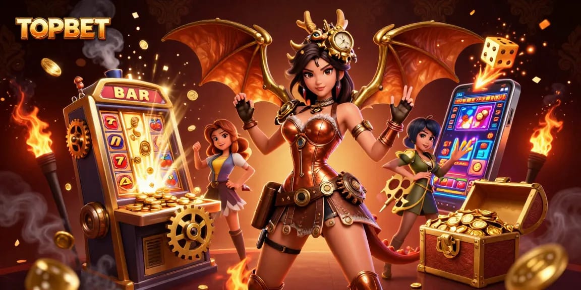 Experience TOPBET with a thrilling slot explosion, golden treasures, and engaging gameplay.