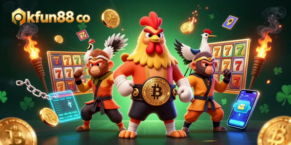 Experience thrilling gameplay at okfun88 co with vibrant slots and dynamic crypto elements.