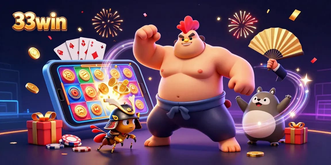 Engage with thrilling casino action at 33win featuring vibrant characters and games.