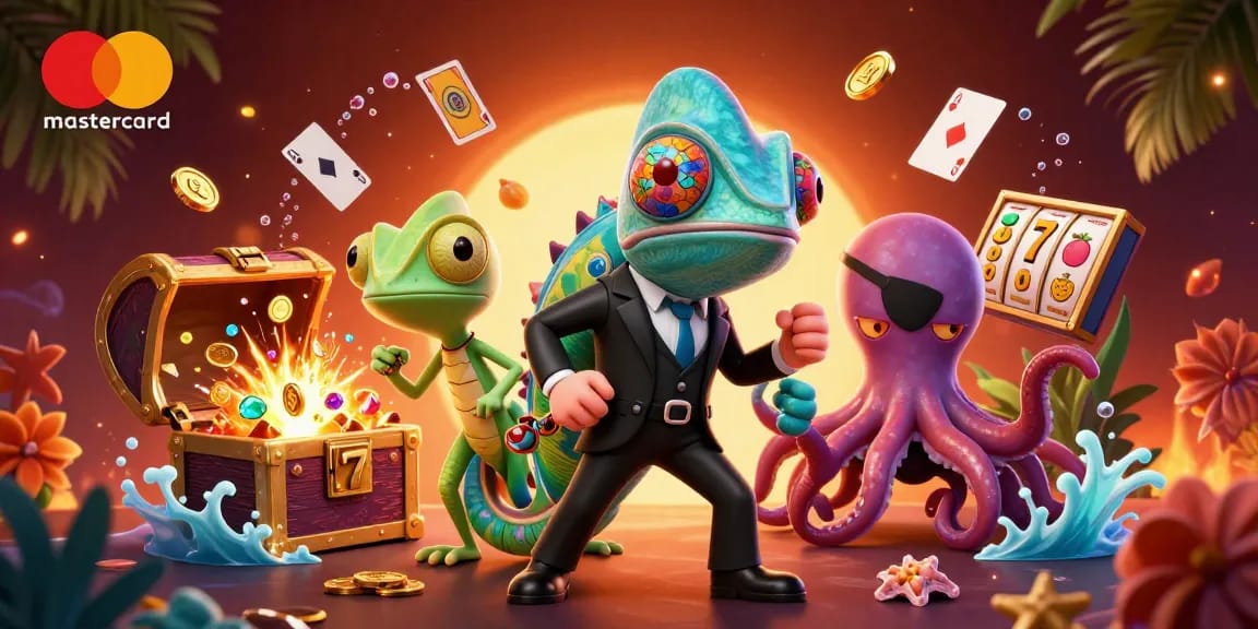 Play exciting games at mastercard casinos featuring thrilling characters and vibrant casino elements.