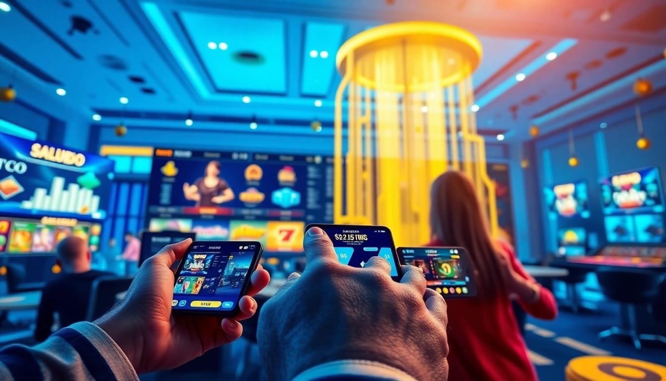 Engaging online gaming scene featuring NOHU90 with slots, card games, and live casino.