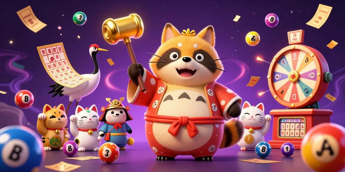 Win exciting rewards at CV666, featuring dynamic lottery elements with vibrant characters.