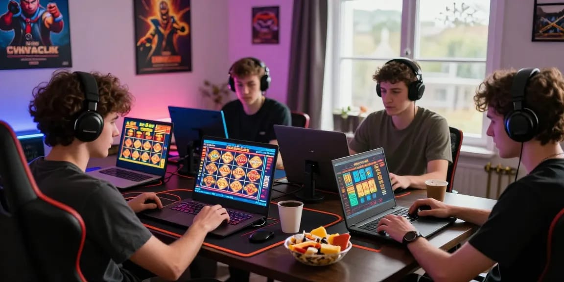 Explore non UK casinos for UK players enjoying diverse games in a cozy atmosphere.