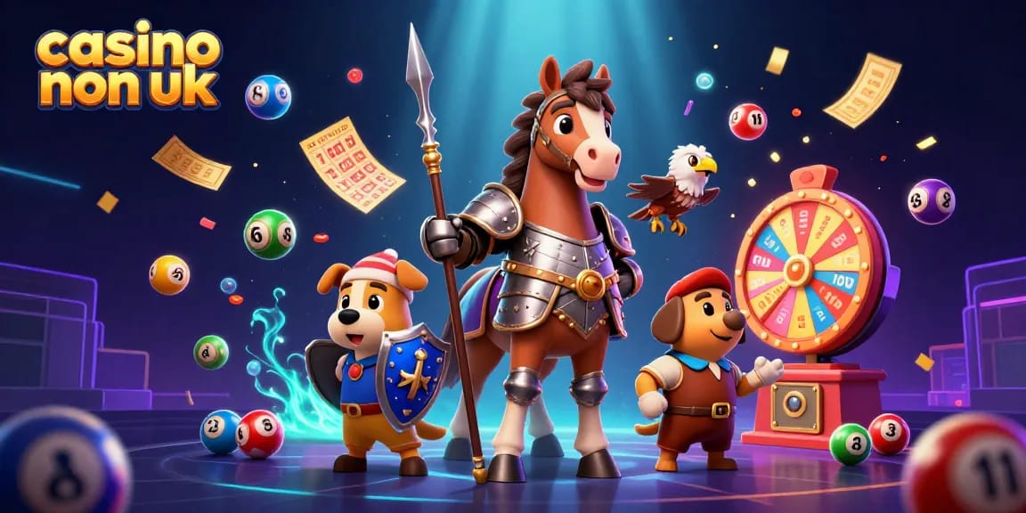 Experience casino non uk excitement with colorful gaming elements and engaging characters.