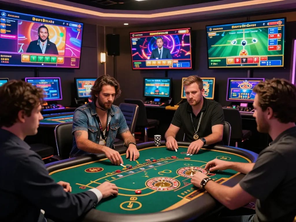 Exciting gaming atmosphere at https://ko66a.uk.com/ showcasing luxury online gambling with interactive live dealer experiences.