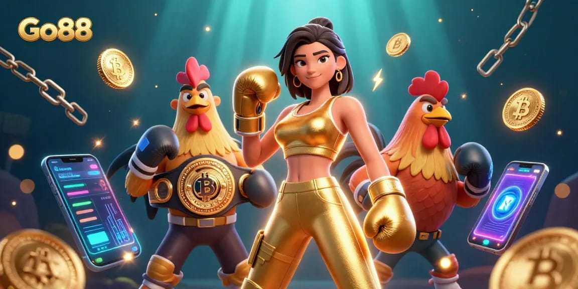 Engage with Go88's dynamic casino gaming adventure featuring exciting characters.