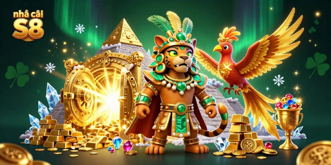 Experience thrilling wins at nhà cái S8 with the vibrant character scene and dynamic casino elements.