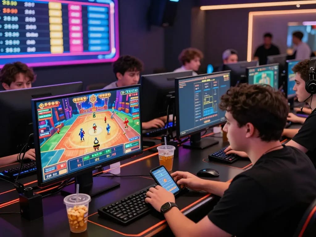 hitclub online gaming experience with players engaged in live casino action, vibrant graphics and community atmosphere