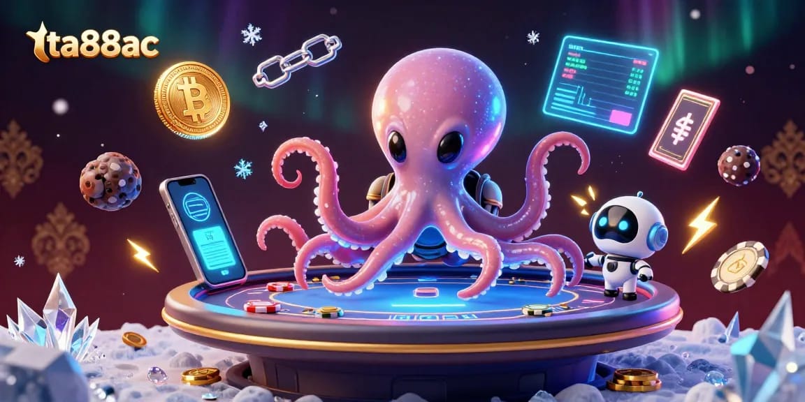 Engage with ta88ac's thrilling alien poker scene featuring crypto elements.