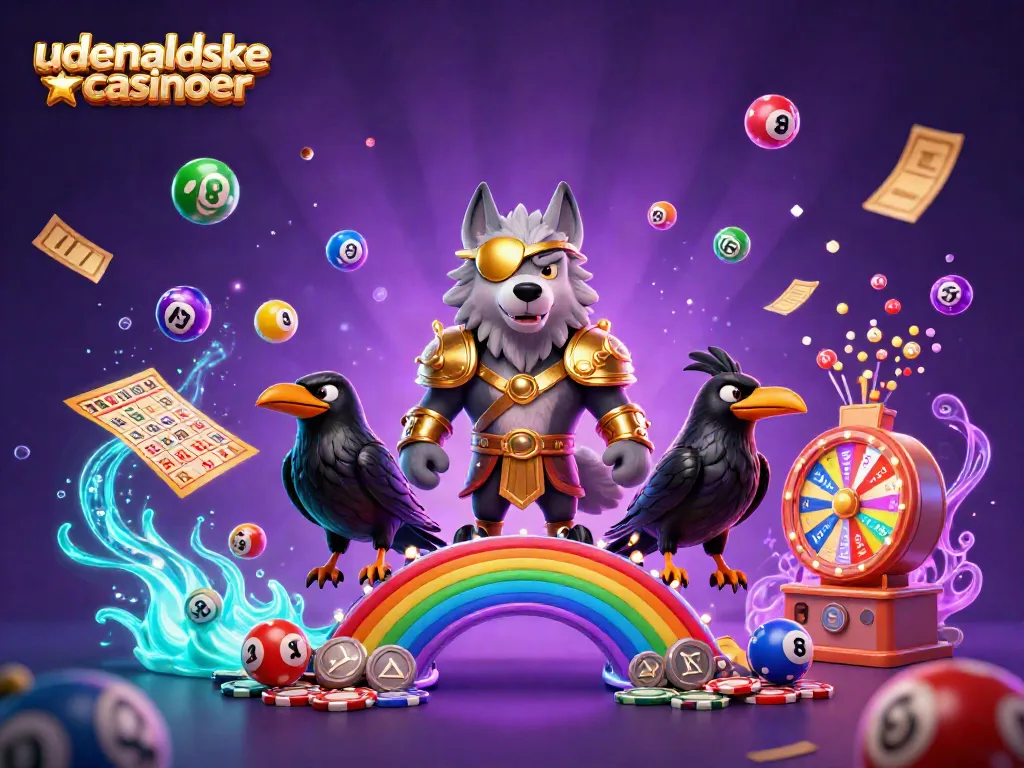 Engage with udenlandske casinoer through thrilling gameplay, featuring vibrant casino elements and mythology characters.