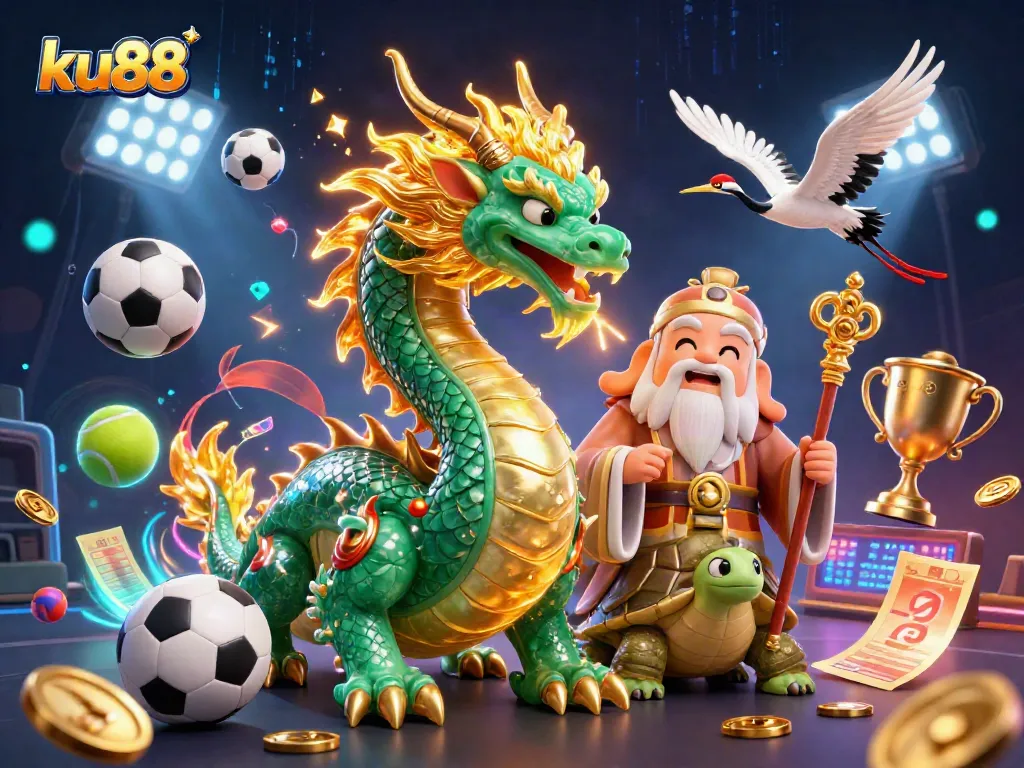 Experience thrilling sports betting at ku88 with lively characters and rich gaming elements.